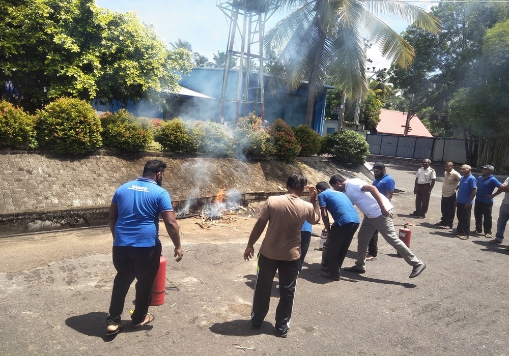 Fire training programme